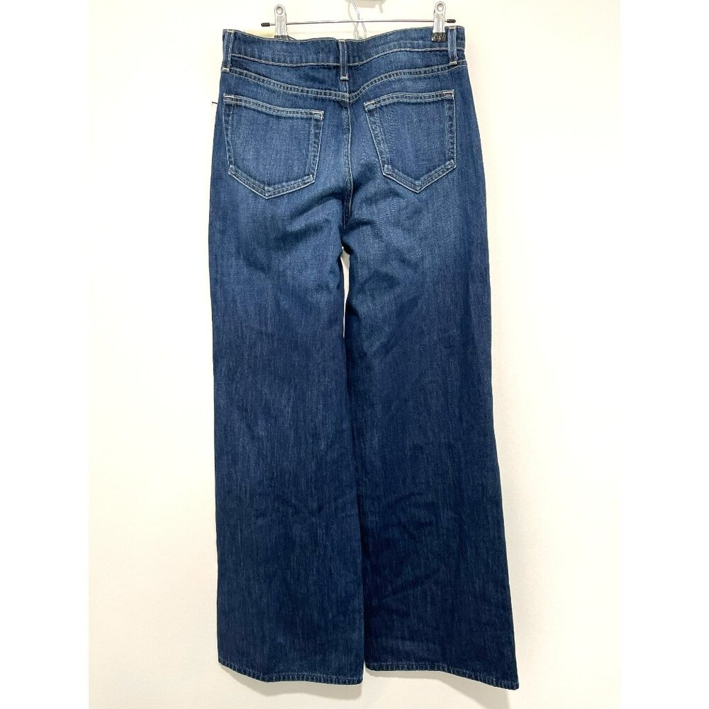 L'AGENCE Blue Flare & Wide Leg Jeans - Picture 7 of 9